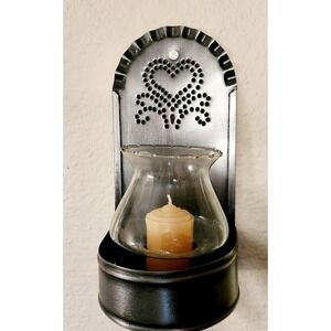 Vintage candle scones 1980s set of 2